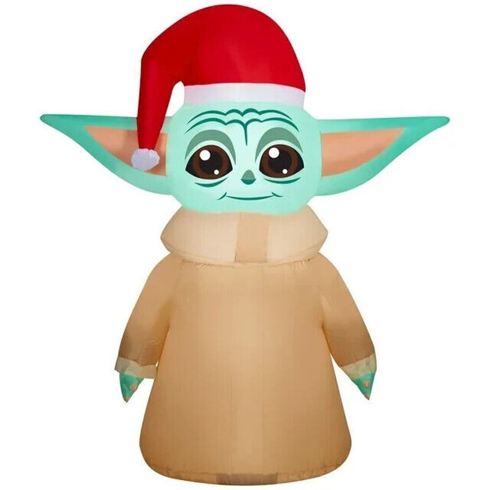 Star Wars Mandalorian GROGU 5ft Light UP Christmas Inflatable Airblown